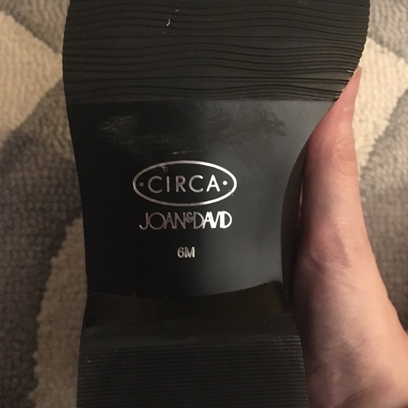 **RARE** Circa Joan & David Womens Black Chelsea Boot Buckle US 6M - Picture 5 of 8